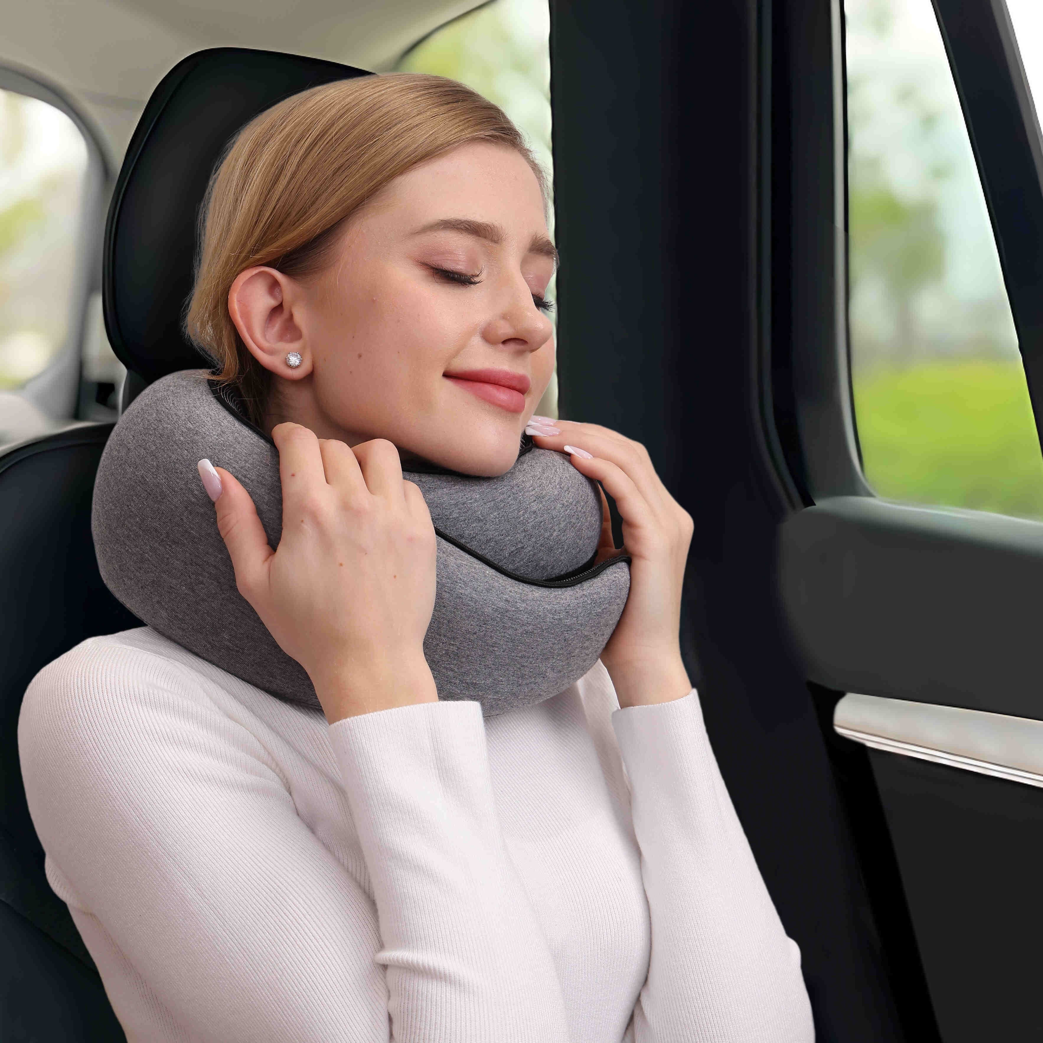 Travel Neck Pillow - comfortabele en uitgebreide ondersteuning voor de nek